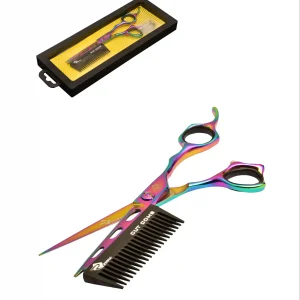 قیچی CutComb هفت رنگ سایز “6.0 رزونال